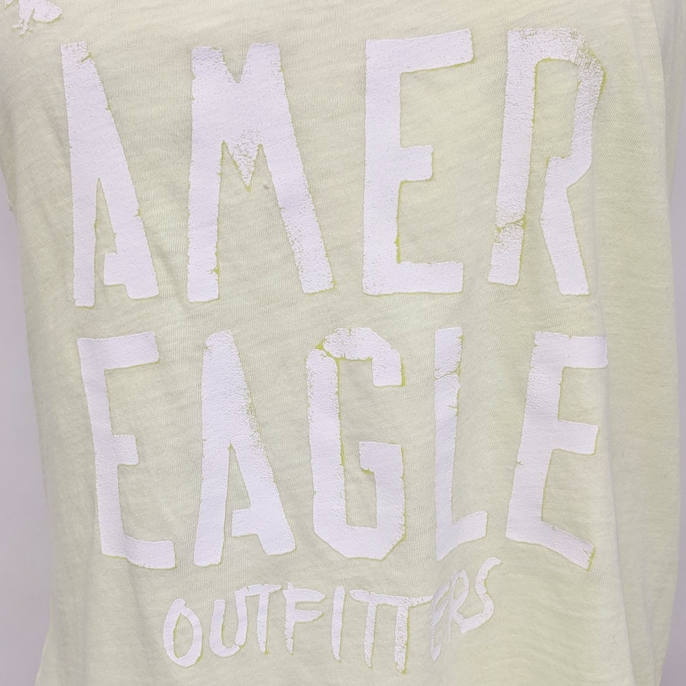 american eagle | yellow vintage t tank top sz M - Picture 7 of 7